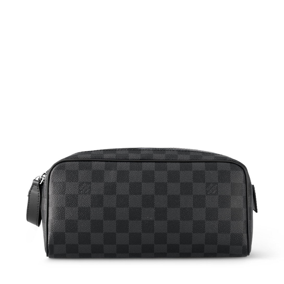 Louis Vuitton ドップキット Dopp Kit Toilet Pouch Damier Graphite Canvas - Travel | Louis